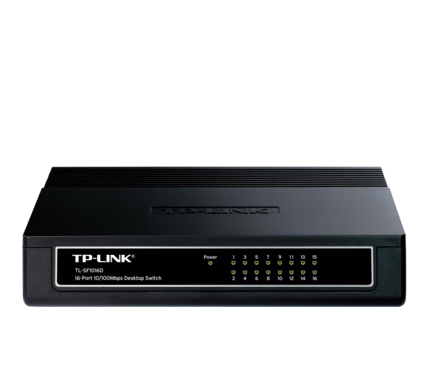 TP-Link 16p TL-SF1016D (16x10/100Mbit) - 26797 - zdjęcie