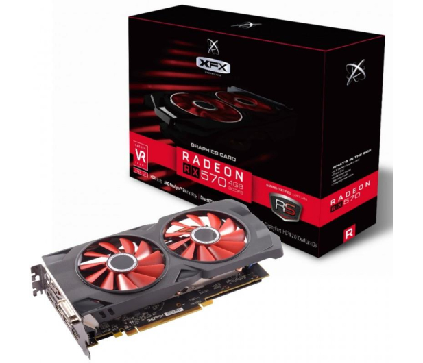 XFX Radeon RX 570 RS Black 4GB GDDR5 - 380762 - zdjęcie