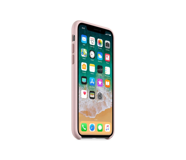 Apple Silicone Case do iPhone X Pink Sand - 382324 - zdjęcie 2