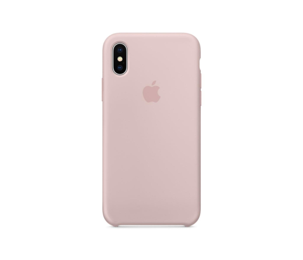 Apple Silicone Case do iPhone X Pink Sand - 382324 - zdjęcie 3