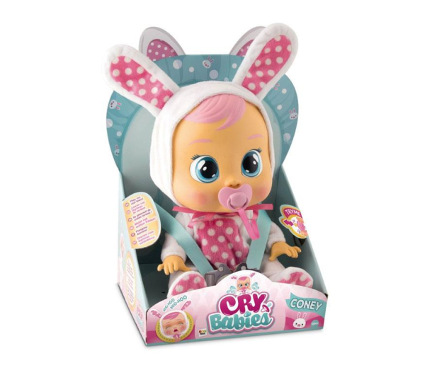 IMC Toys Cry Babies Coney - płaczący bobas - 382147 - zdjęcie 2