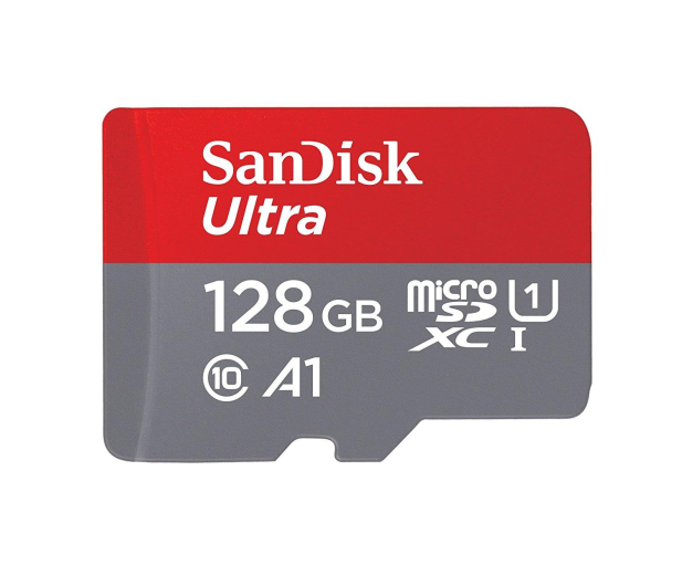SanDisk 128GB microSDXC Ultra 100MB/s A1 C10 UHS-I U1 - 380719 - zdjęcie