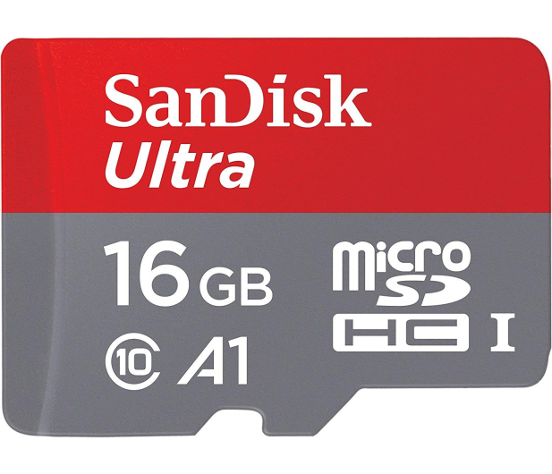 SanDisk 16GB microSDHC Ultra 98MB/s A1 C10 UHS-I - 380715 - zdjęcie