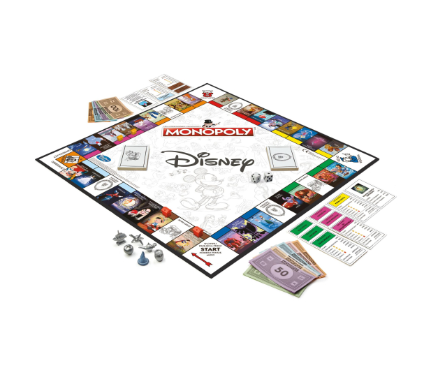 Hasbro Jenga + Monopoly Disney - 460755 - zdjęcie 3