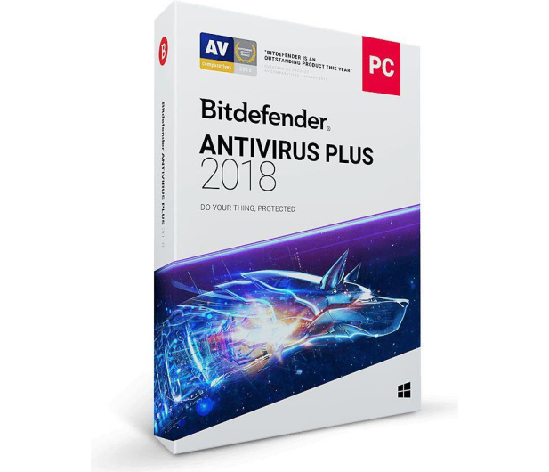 Bitdefender Antivirus Plus 2018 10st. (12m.)  - 383764 - zdjęcie
