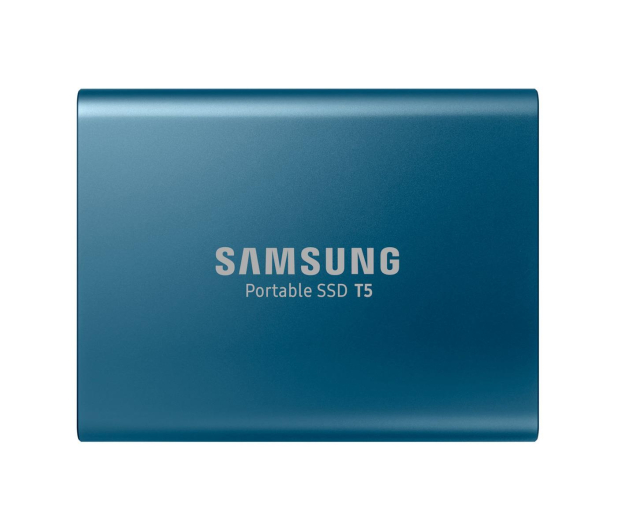 Samsung Portable SSD T5 250GB USB 3.1 Niebieski - 383633 - zdjęcie