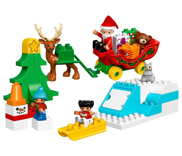 LEGO DUPLO Zimowe ferie Świętego Mikołaja - 383989 - zdjęcie 2
