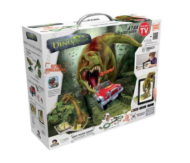 Madej Dino Mundi Atak Tyranozaura 120 elementów - 384360 - zdjęcie 2