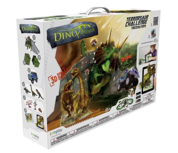 Madej Dino Mundi Atak Triceratopsa 200 elementów - 384358 - zdjęcie 2