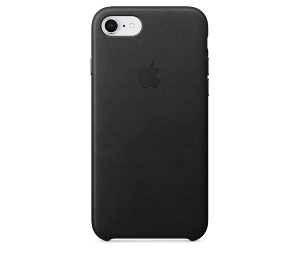 Apple Leather Case do iPhone 7/8/SE czarny - 384317 - zdjęcie