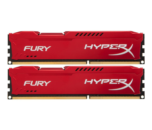HyperX 8GB (2x4GB) 1866MHz CL10 Fury Red - 180546 - zdjęcie