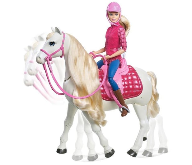 Barbie Interaktywny Koń z Lalką - 384900 - zdjęcie 2