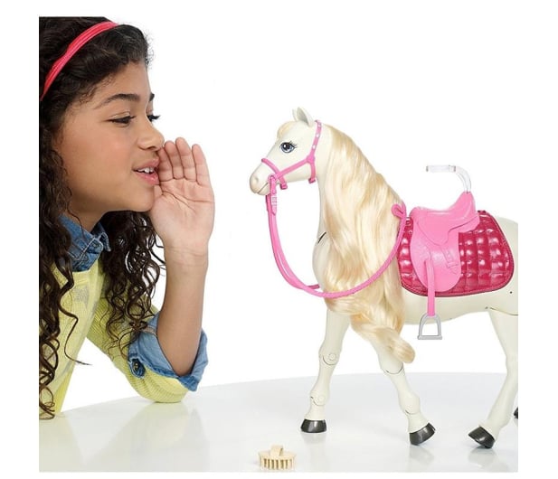 Barbie Interaktywny Koń z Lalką - 384900 - zdjęcie 4