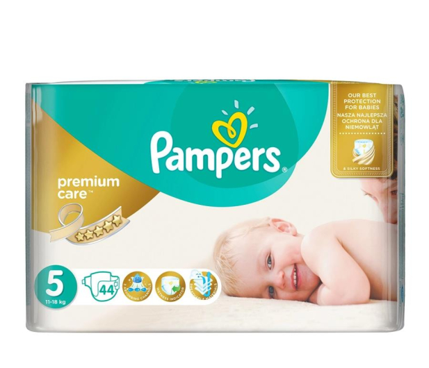 Pampers Premium Care 5 Junior 11-18kg 44szt - 189183 - zdjęcie