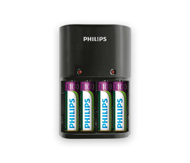 Philips Ładowarka akumulatorów AA/AAA (4xAA 2100 mAh) - 381287 - zdjęcie