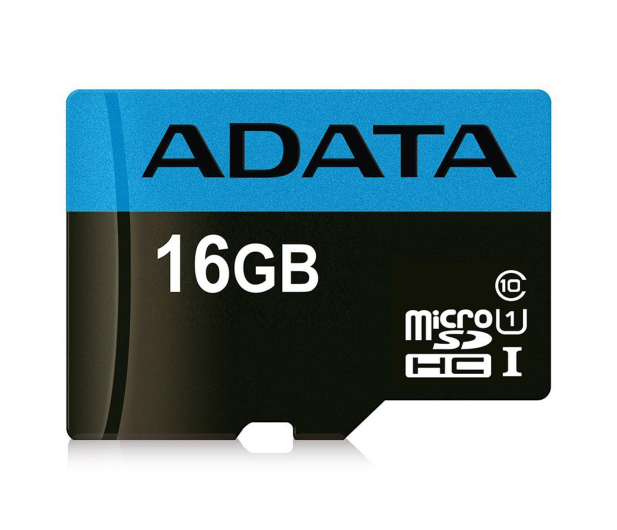 ADATA 16GB microSDHC Premier 100MB/s A1 V10 C10 UHS-I - 401956 - zdjęcie