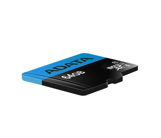 ADATA 64GB microSDXC Premier 100MB/s A1 V10 C10 UHS-I - 401958 - zdjęcie 2
