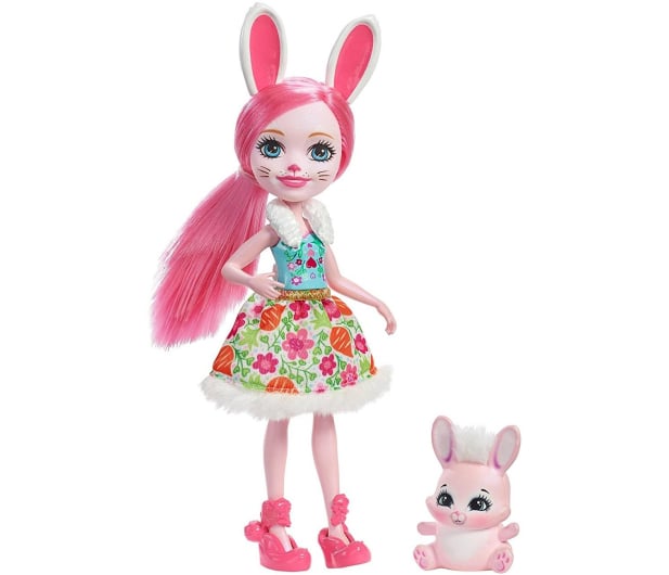 Mattel Enchantimals Lalka Zwierzątkiem Bree Bunny - 401784 - zdjęcie 2