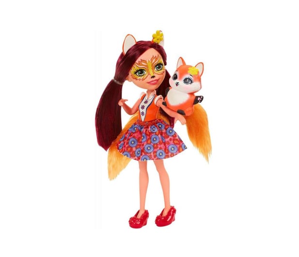 Mattel Enchantimals Lalka Zwierzątkiem Felicity Fox - 401782 - zdjęcie