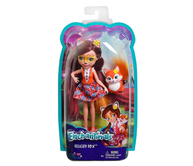 Mattel Enchantimals Lalka Zwierzątkiem Felicity Fox - 401782 - zdjęcie 3