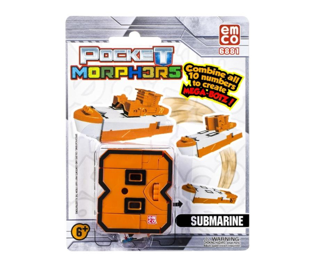 TM Toys Pocket Morphers - 8 - Submarine - 402787 - zdjęcie