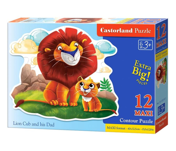 Castorland Lion Cub and his Dad - 402549 - zdjęcie