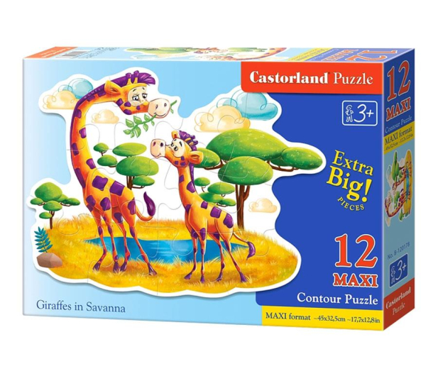 Castorland Giraffes in Savanna - 402553 - zdjęcie