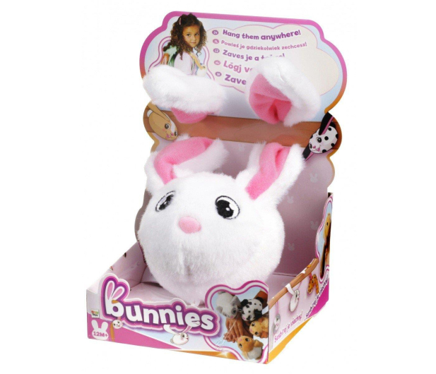 TM Toys BUNNIES - króliczek magnetyczny 1-pak - wzór 4 - 402928 - zdjęcie 2