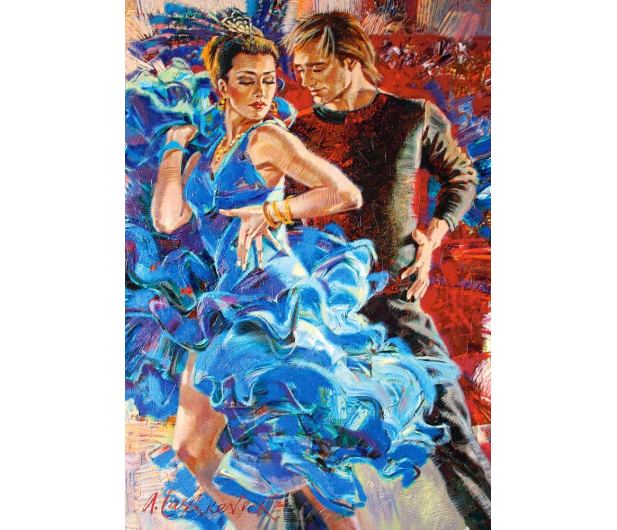 Castorland Dance in the Turquoise Tones - 403178 - zdjęcie 2