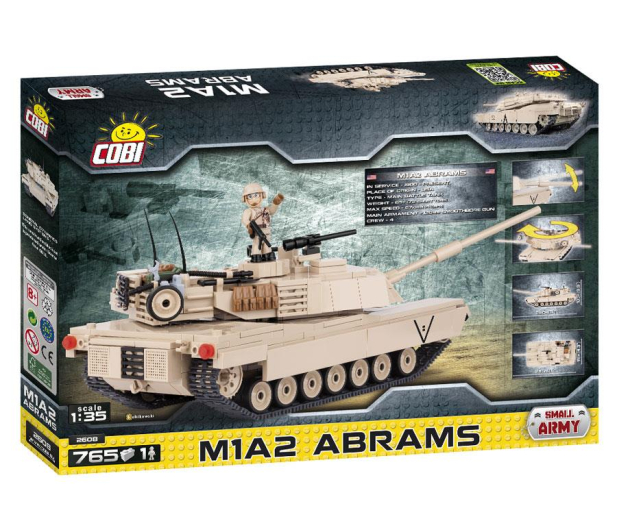 Cobi Small Army M1A2 Abrams czołg podstawowy - 403168 - zdjęcie
