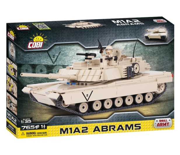 Cobi Small Army M1A2 Abrams czołg podstawowy - 403168 - zdjęcie 2
