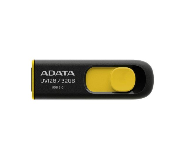 ADATA 32GB DashDrive UV128 czarno-żółty (USB 3.1) - 403508 - zdjęcie