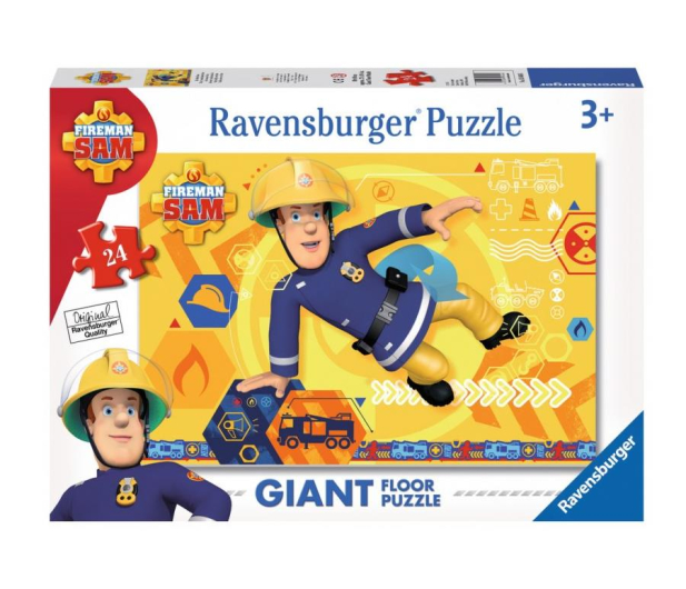 Ravensburger Strażak Sam Puzzle podłogowe 24 elementów - 403750 - zdjęcie 2