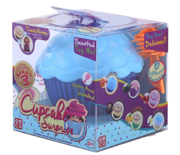 TM Toys Cupcake Babeczka z niespodzianką Seria 3 VIOLET - 403272 - zdjęcie 2