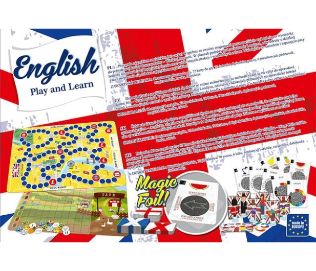 Trefl GRA - English: Play and Learn - 404369 - zdjęcie 3