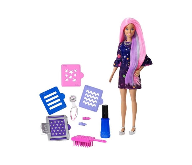 Barbie Kolorowa Niespodzianka Zestaw z lalką - 404589 - zdjęcie