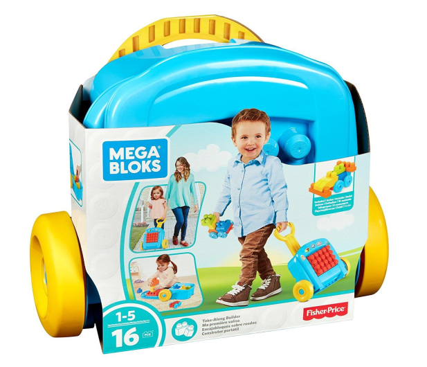 Mega Bloks Mobilna walizeczka z klockami - 404690 - zdjęcie 6
