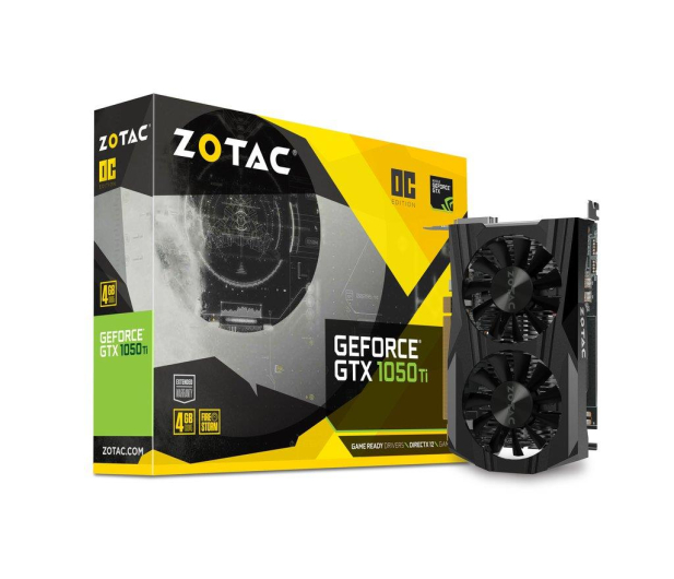 Zotac GeForce GTX 1050 Ti OC 4GB GDDR5 - 357483 - zdjęcie