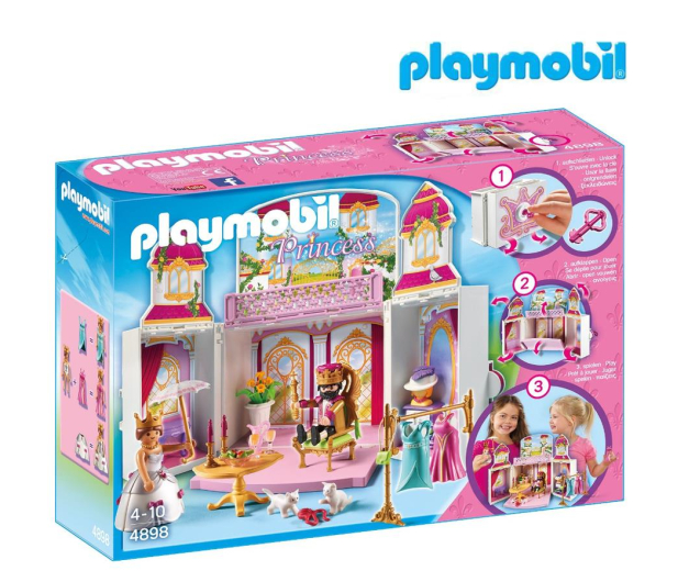 PLAYMOBIL Play Box "Zamek królewski" - 404746 - zdjęcie