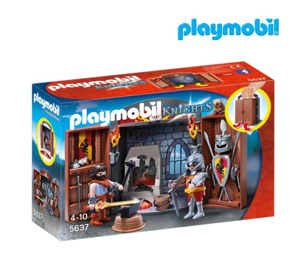 PLAYMOBIL Play Box "Kuźnia rycerska" - 404777 - zdjęcie