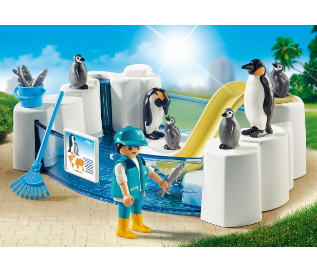 PLAYMOBIL Basen dla pingwinów - 405327 - zdjęcie 3