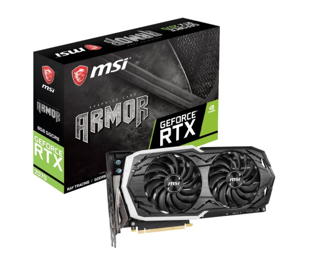 MSI GeForce RTX 2070 ARMOR 8GB GDDR6 - 456603 - zdjęcie
