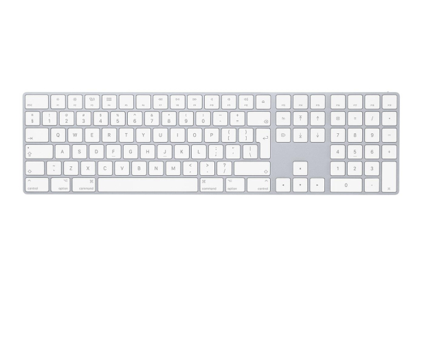 Apple Magic Keyboard z Polem Numerycznym White - 368554 - zdjęcie