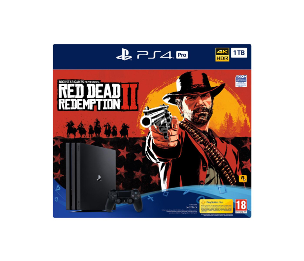 Sony Playstation 4 PRO 1TB + Red Dead Redemption 2 - 436887 - zdjęcie