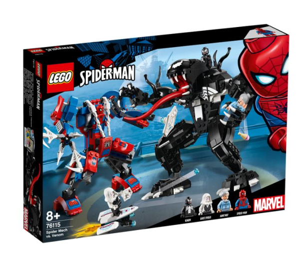 LEGO Marvel Spider-Man Pajęczy Mech kontra Venom - 457928 - zdjęcie