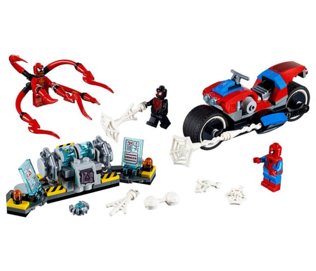 LEGO Marvel Spider-Man Pościg motocyklowy Spider-Mana - 457911 - zdjęcie 2