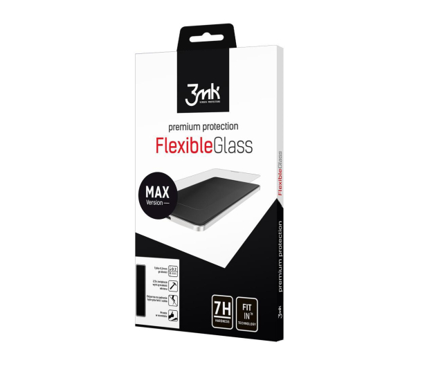 3mk Flexible Glass MAX do Galaxy A7 2018 Black  - 458057 - zdjęcie