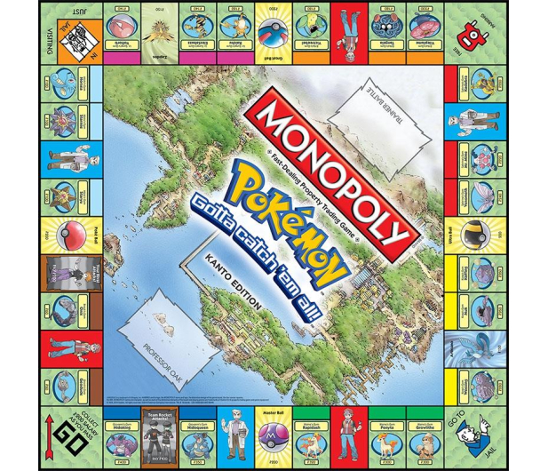 Winning Moves Monopoly Pokemon - 428271 - zdjęcie 2