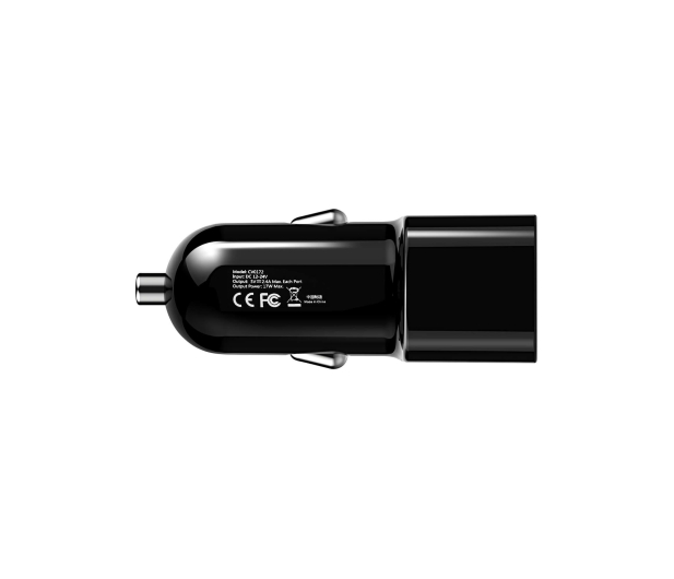 ADATA Ładowarka Samochodowa USB 2x2,4A 17W czarny - 458273 - zdjęcie 3