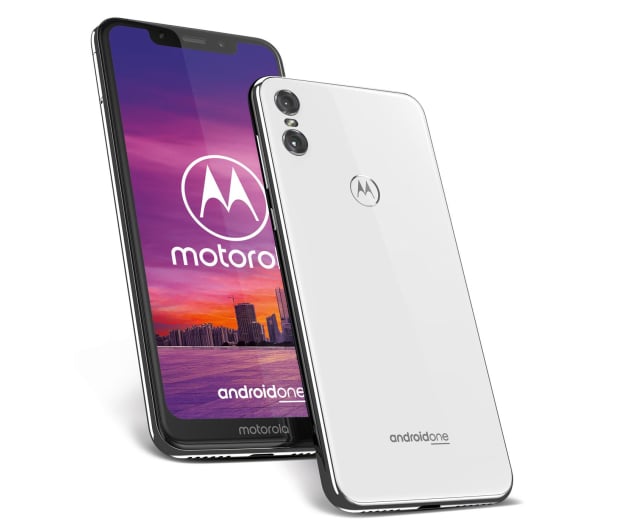 Motorola One 4/64GB Dual SIM biały + etui + 64GB - 483111 - zdjęcie 8